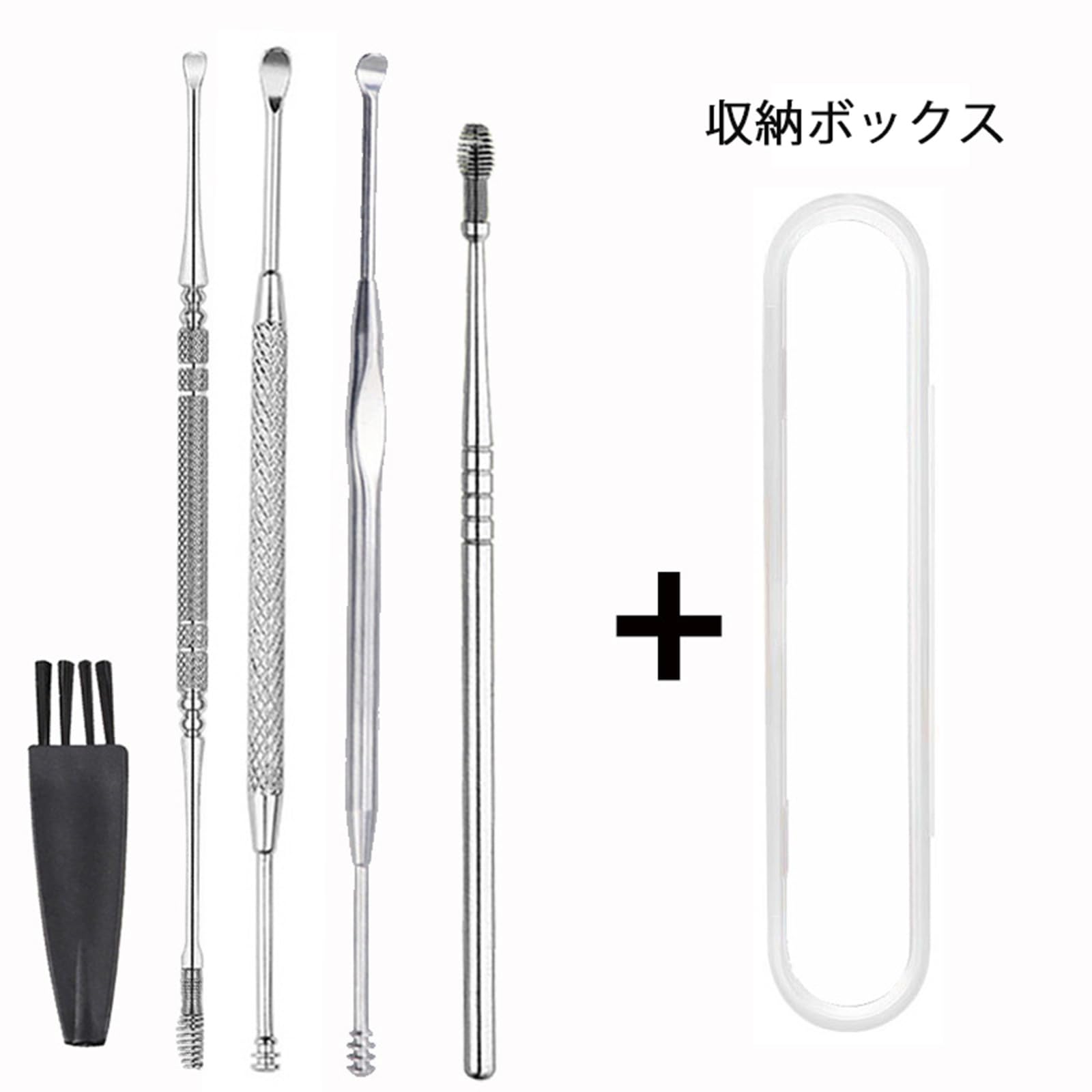 Amazon.co.jp: らせん型 耳かき みみかき ヘラ コイル 両用 耳