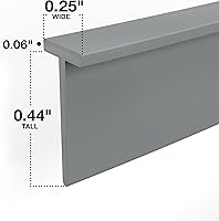 Vista 6 de Frost King Thermwell T3750 37 pulgadas, gris, parte inferior de la puerta de tormenta, paquete