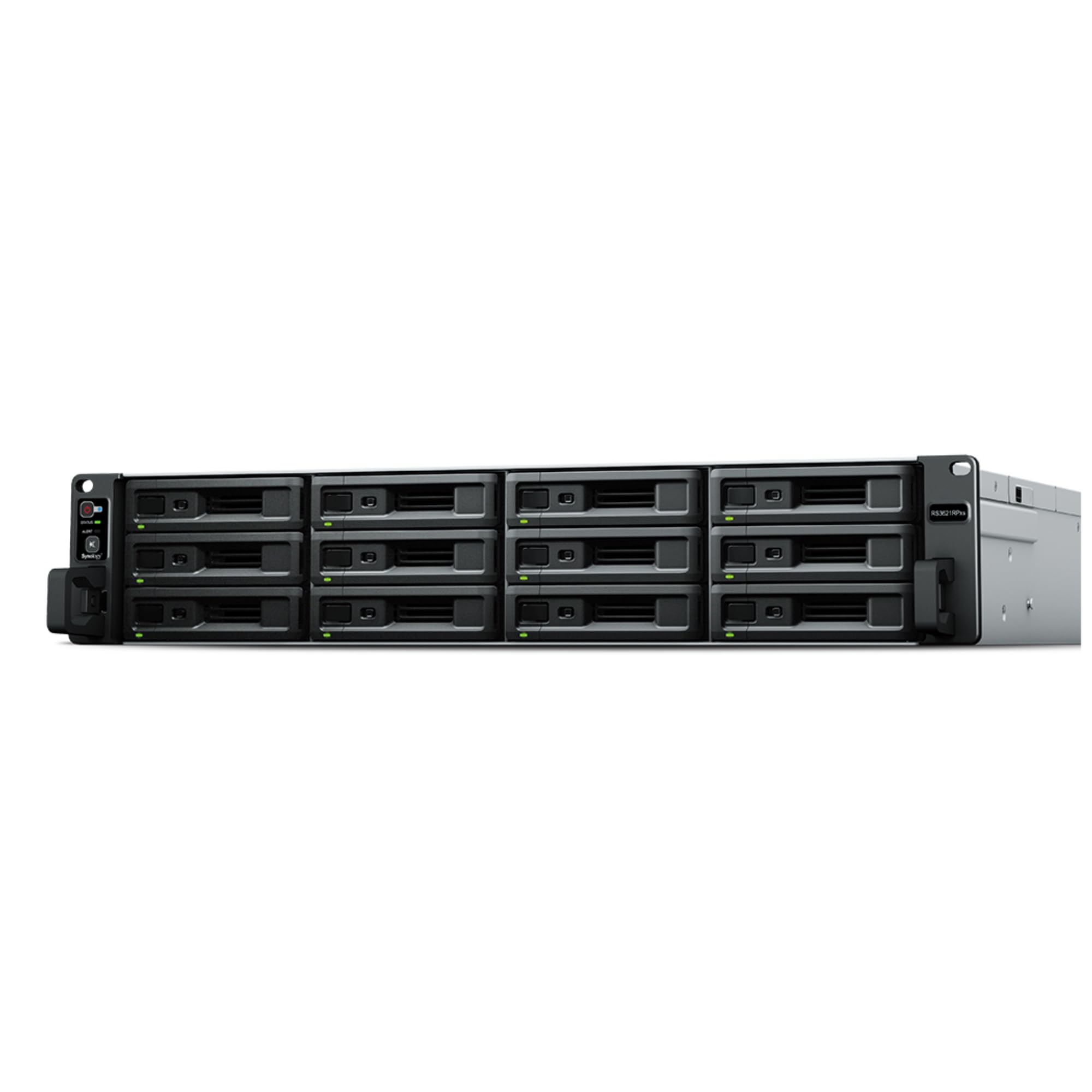 Synology RS3621RPXS 2U 12-Bay 2.2GHz 6-Core 8GB DDR4 4x 1GbE 2x USB 3.2 RPS Server