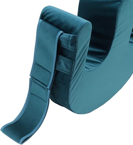 Miniatura 7 de Walfront Dispositivo de torneado de paciente postrado en cama, dispositivo de giro en forma de U, almohadilla de rotación en forma de U con correa,