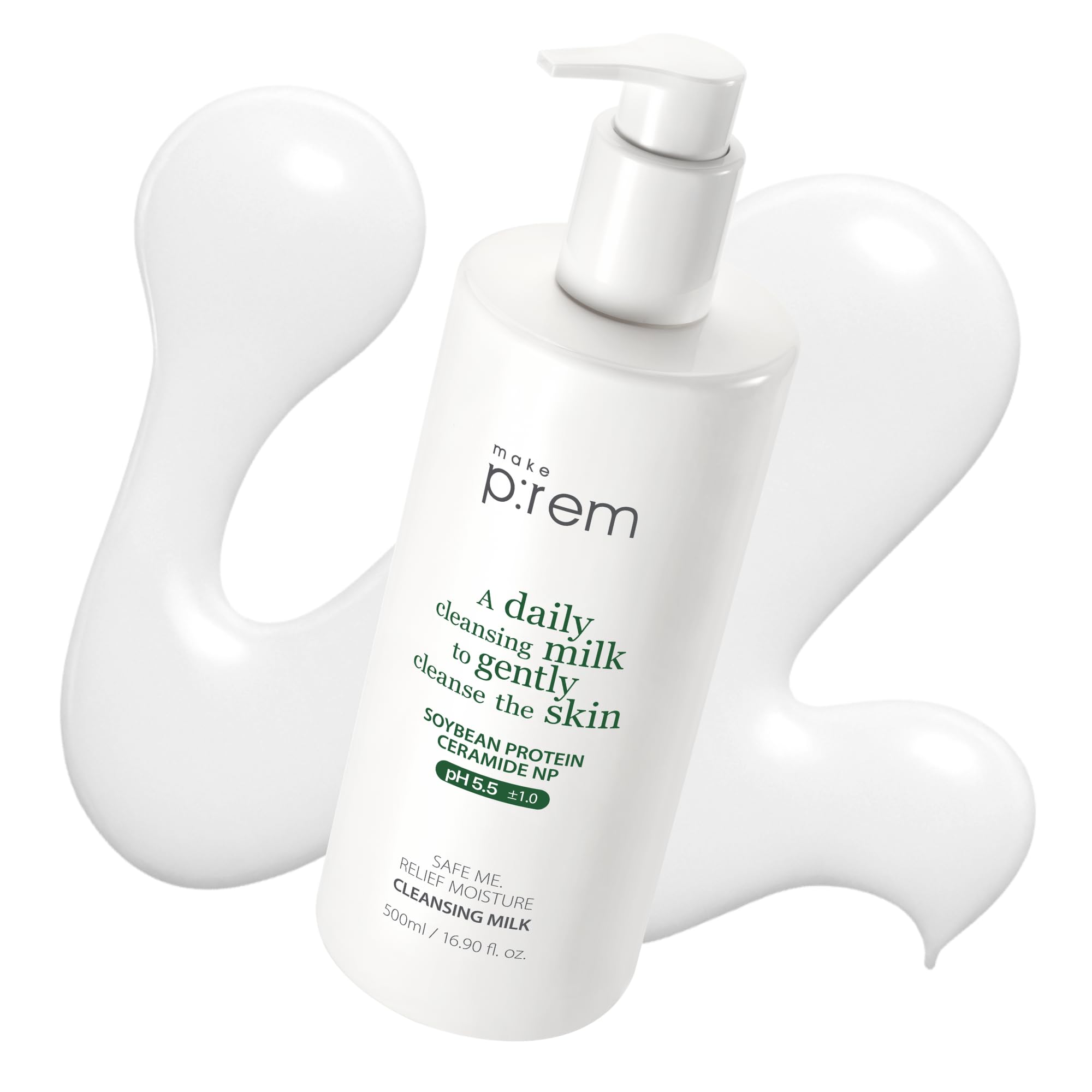 Amazon.com: MAKE P:REM Safe Me. Relief Moisture Cleansing Milk
