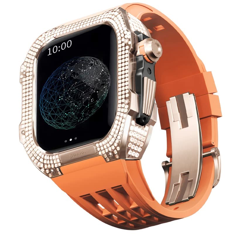 Boîtier en titane noble pour Apple Watch 44mm, kit luxe iWatch SE/6