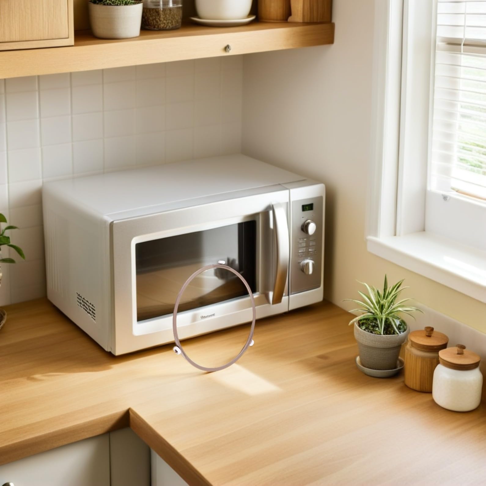 Anneau de Support pour Plateau Micro-ondes Pp, Pièce de Remplacement
