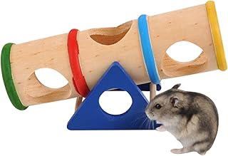 Tubo de túnel de hamster de | Brinquedo do túnel do tubo do rato - Túnel de hamster de com furos de árvore, tubo de túnel de rato de hamster de para gerbils de porquinhos da índia Linshesf