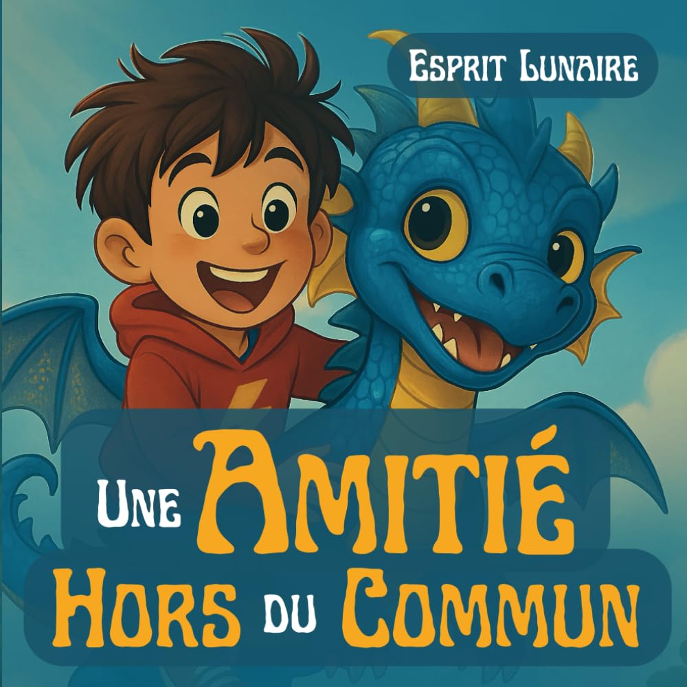 Une Amitié Hors du Commun: Une Histoire Fantastique Illustrée en Couleur pour Enfant d'environ 3-6 ans / Amitié et Dragon