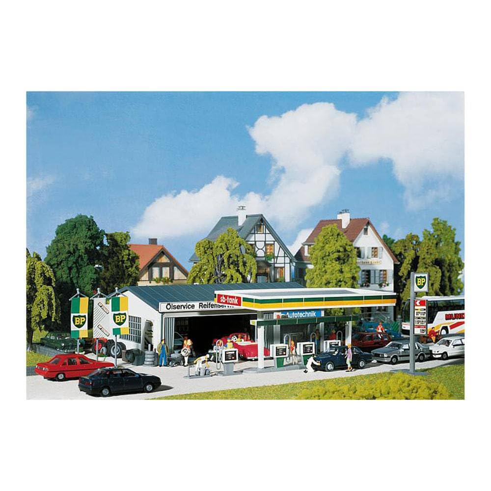 FALLER 130345 - Tankstelle mit Servicegebäude