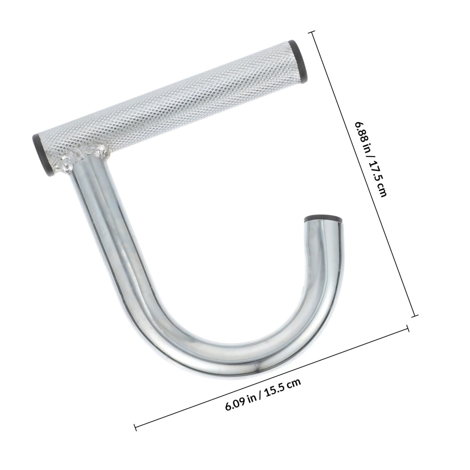 DOITOOL Ganci per Tirare da 2 Pezzi in Acciaio Manico Antiscivolo per Bande Elastiche, Facili da Installare, Accessori Fitness per Casa e Palestra