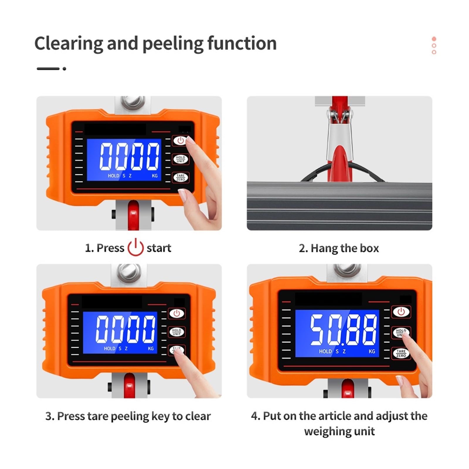 Bilancia Da Gioco Digitale Da 1 000 KG, Bilancia Da - Foto 7