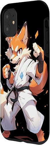 Miniatura 2 de Funda para iPhone 11 Karate Fox Taekwondo Artes Marciales Fighter