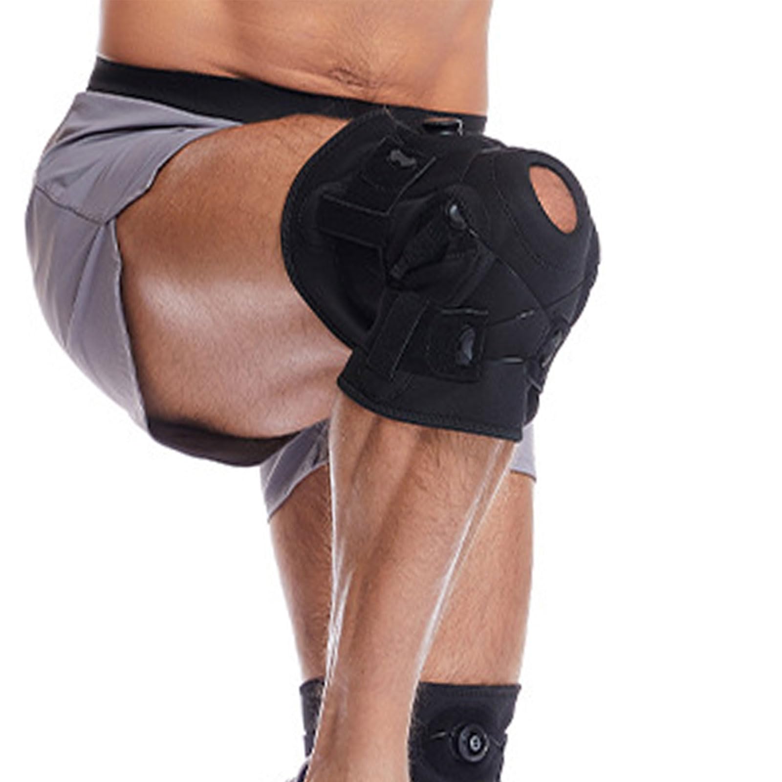 Gewichts Neopren Kniebandage, verstellbare Kompressionsunterstützung für Starke Stöße, Sport und tägliche Aktivitäten, atmungsaktiver Sport Knieschutz
