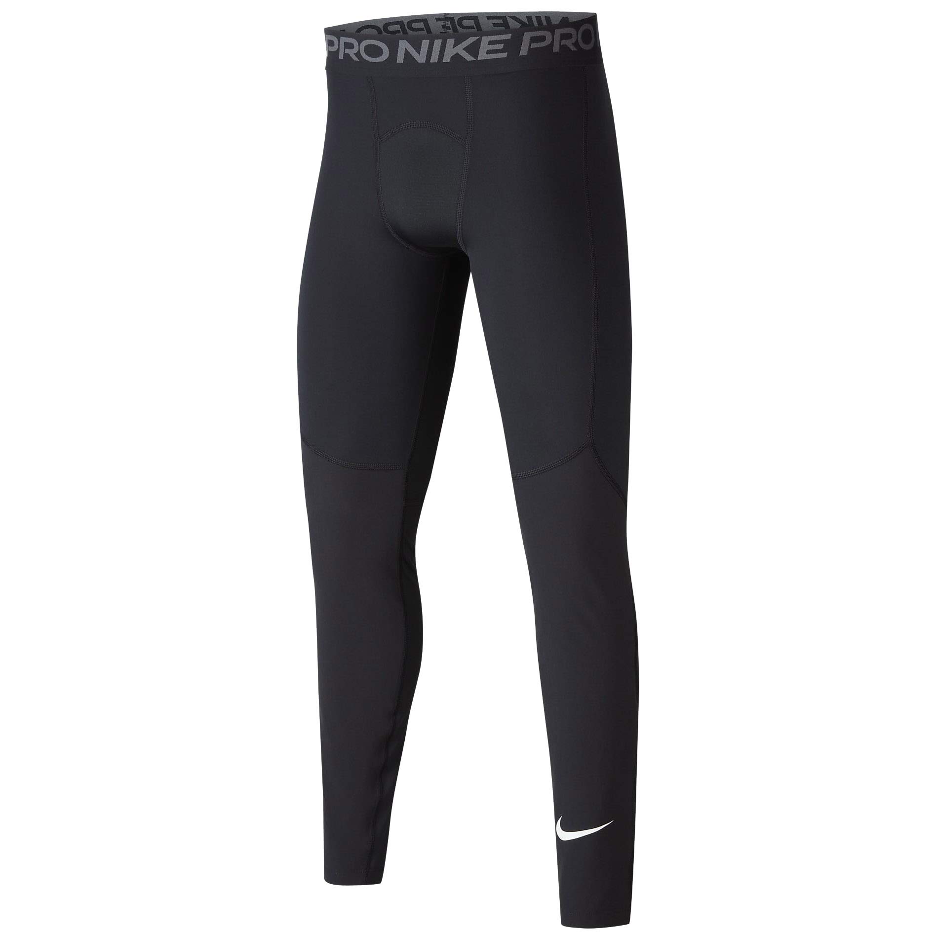 Nike Unisex dziecięce legginsy NP, czarne/białe, XL