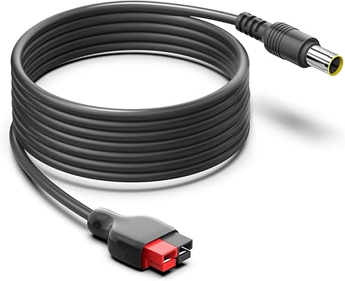 Miniatura 1 de Cable de extensión Jackery de 10 pies, conector Anderson de 14 AWG, panel solar a cable de extensión de 0.315 in de CC, conecta Jackery SolarSaga