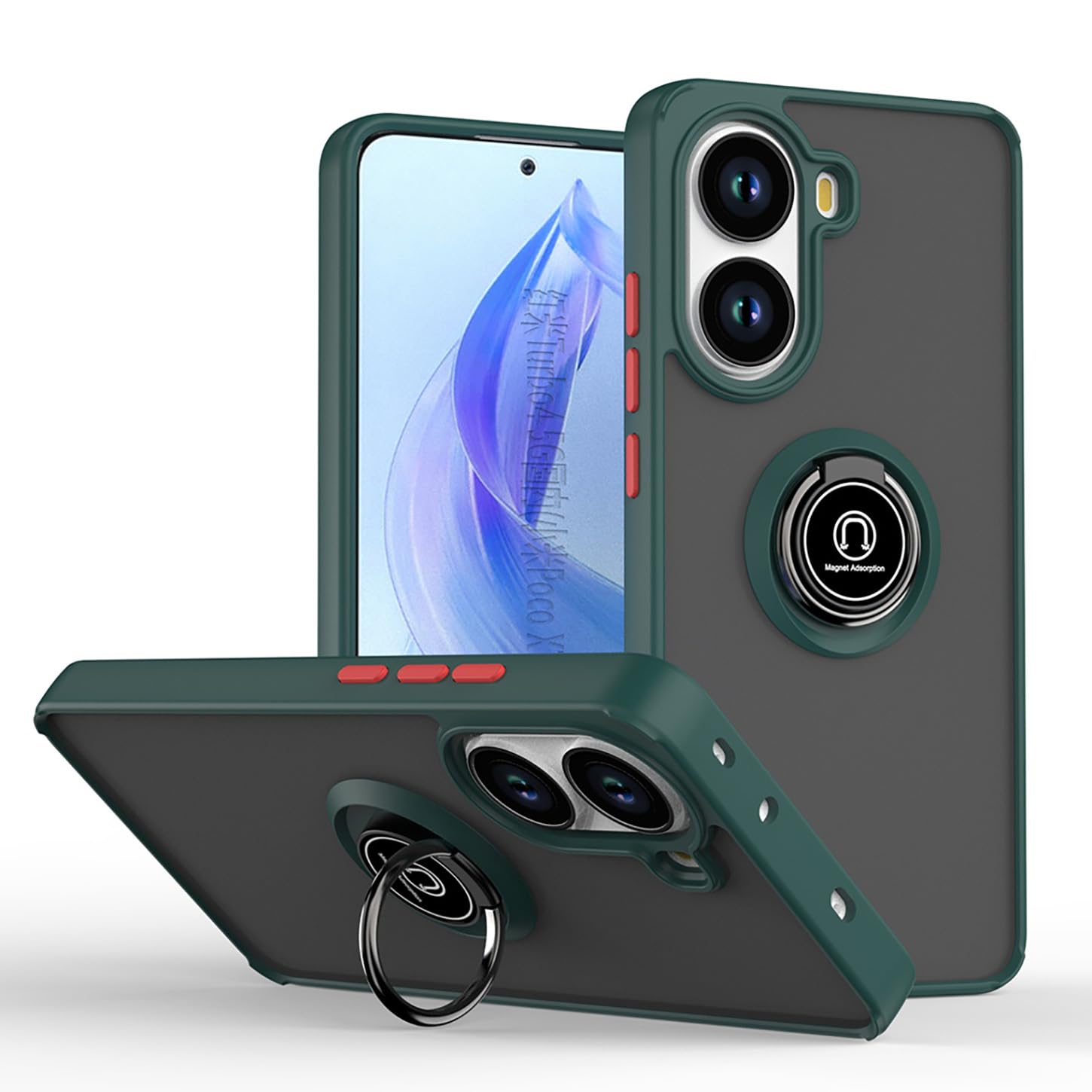 Xiltlly Cover per Xiaomi Poco X7 Pro, Custodia Ultra Trasparente Silicone Morbido TPU Protettiva, Antiurto Sottile Cellulare Case per Xiaomi Poco X7 Pro 6.67