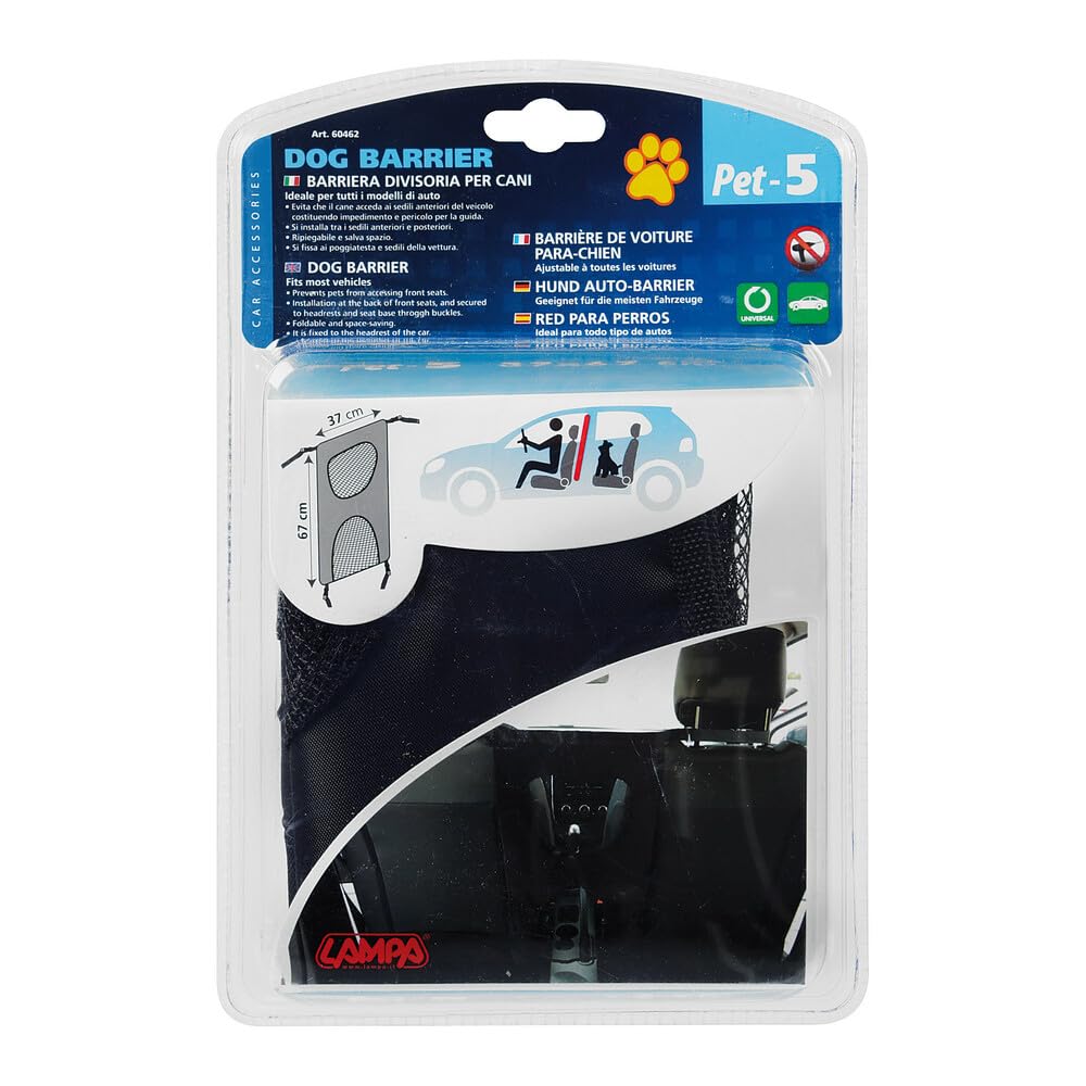 LAMPA 60462 Rete per cane nero