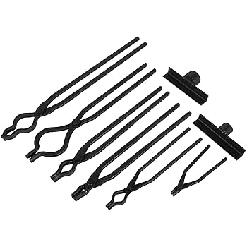 Blacksmith Tongs Set Blacksmith Forge Tongs Starter Kinfe