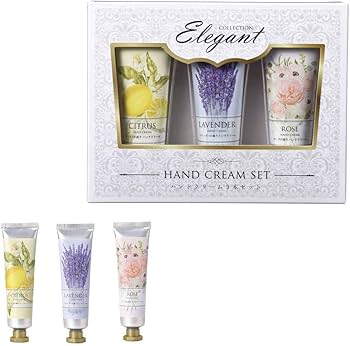ハンドクリーム4本セット Amazon.co.jp: Thankyouシール付 ハンドクリーム 3種セット シトラス