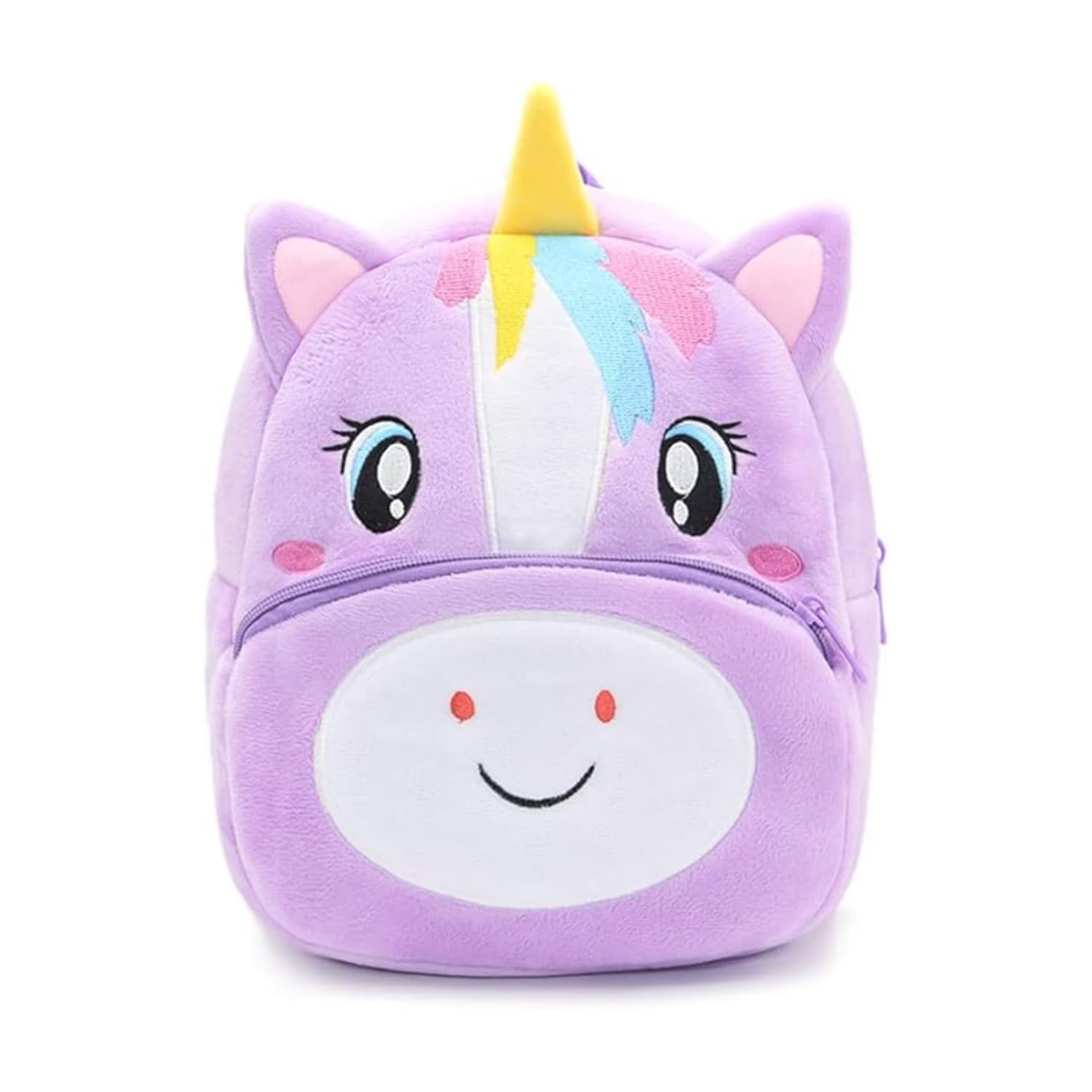 blue tree Cute Kids Backpack Toddler Bag Plush Animal Cartoon Mini Travel Bag for Baby Girl Boy 1-6 Years, Ideal for Gifting for Kids (Cute Purple Unicorn)
