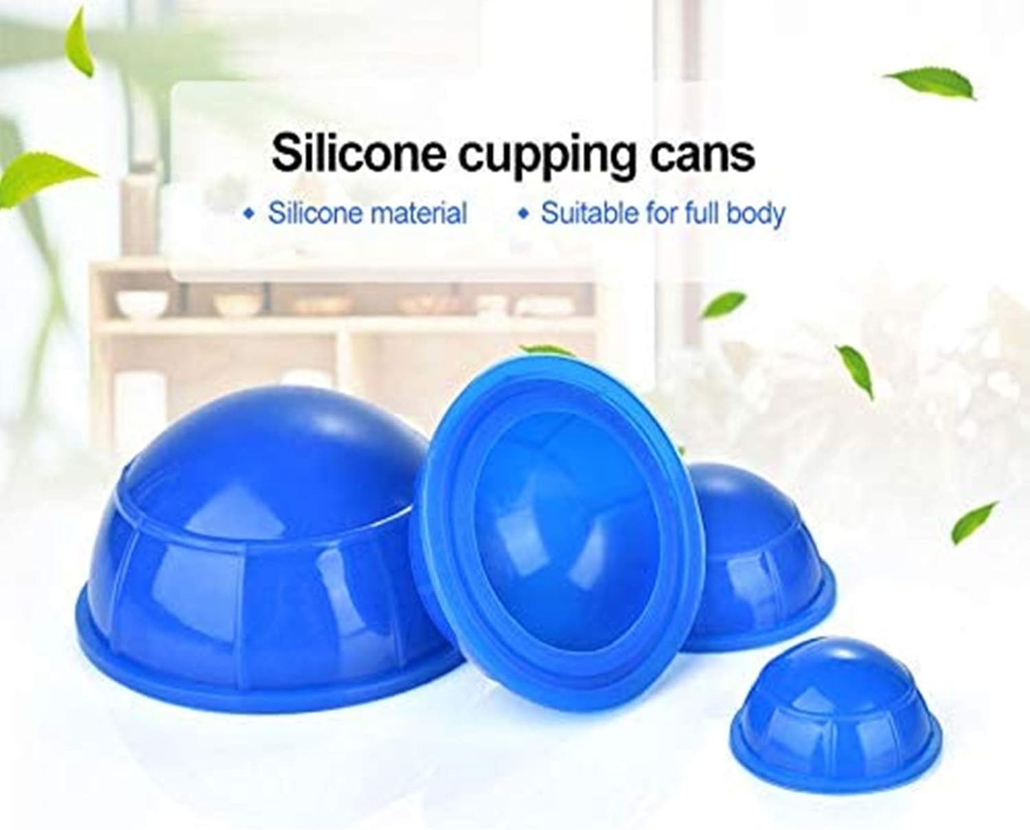 12 Pcs Silicone Massage Cupping Set Vacuum Cupping Acupuncture Cupping Therapy Set Professional Body Massage Cup Set Vacuum Massage Cupping for Pain Relief Muscle Relaxation,Pack of 12 - Image 7