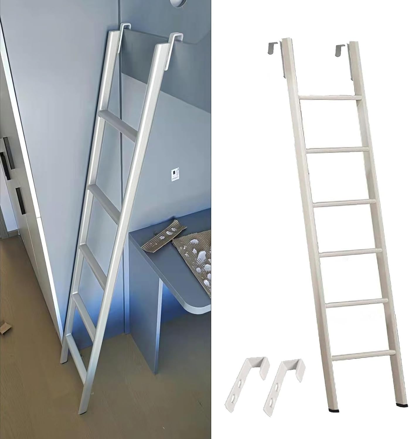 Échelle de lit superposé sécurisée 180 cm pour résoudre les accès difficiles