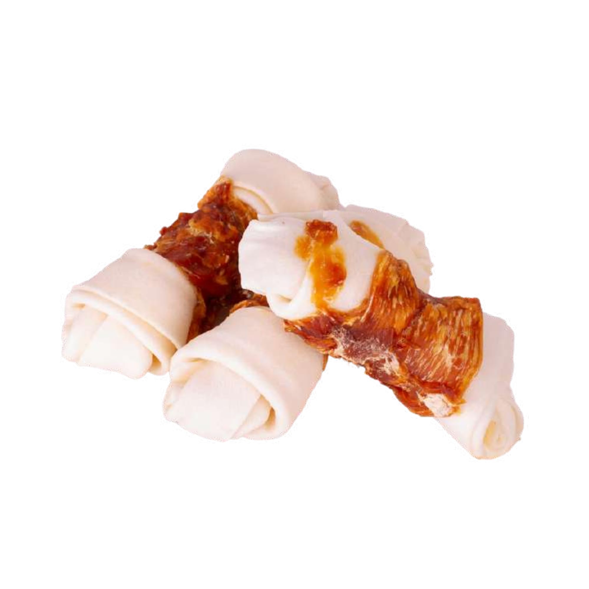 Quibropets Snacks Naturales (950gr, Hueso Anudado con Pollo)