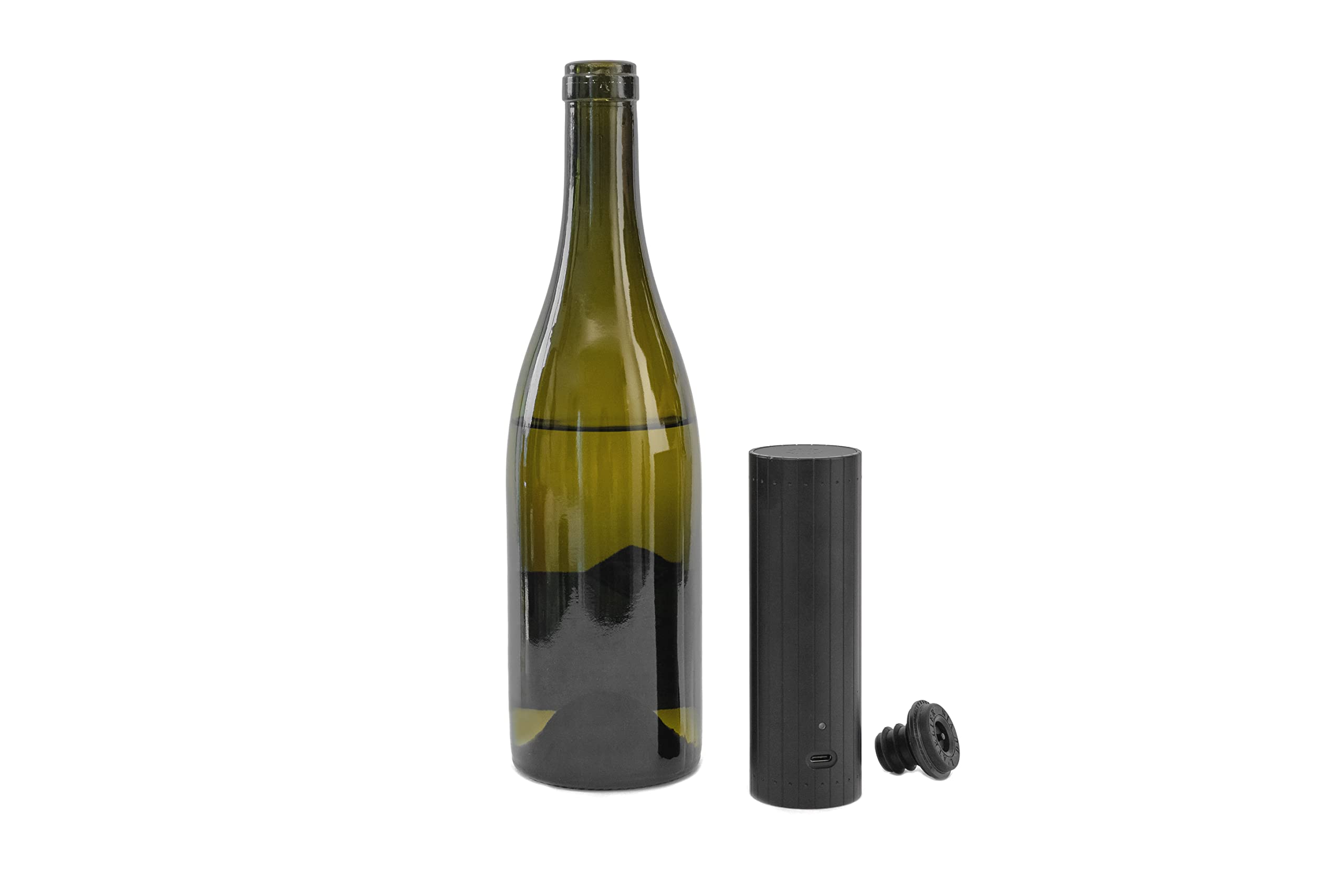 L'ATELIER DU VIN - Gard'Vin On/Off Power + 3 bouchons - Pompe à vin électrique