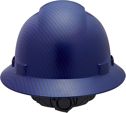 Miniatura 2 de Casco de seguridad OSHA de ala completa, ventilado, con sistema de trinquete de 6 puntos, cumple con ANSI Z89.1, equipo de protección personal,