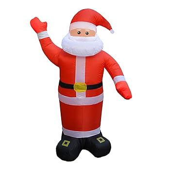 クリスマス エアーディスプレイアーチ サンタ&スノーマン ① 商業施設 店舗 Amazon.co.jp: shopparadise エアーディスプレイ サンタ 光る