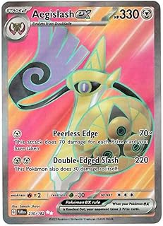 Pokemon - Aegislash ex 230/182 - Paradox Rift - Full Art - Ultra Rare - Single Card