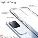 TheGiftKart Crystal Clear Back Cover Case for Vivo V30 / V30 Pro 5G | Shock Proof 360° Protection | Hard Clear Back Cover Case for Vivo V30 / V30 Pro 5G (PC & TPU, Transparent Bumper) gallery image