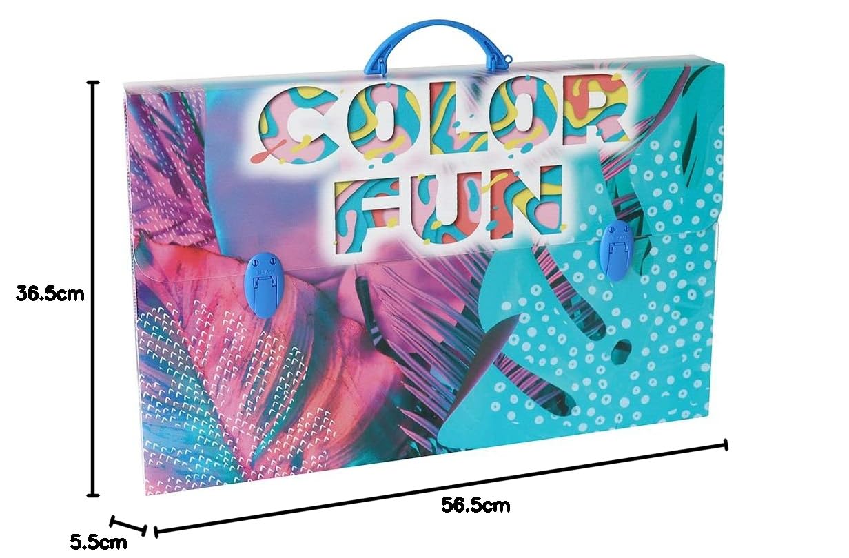 Valigetta Portadocumenti Favorit Nero - Polipropilene, Formato 56.5x36.5cm - Foto 8