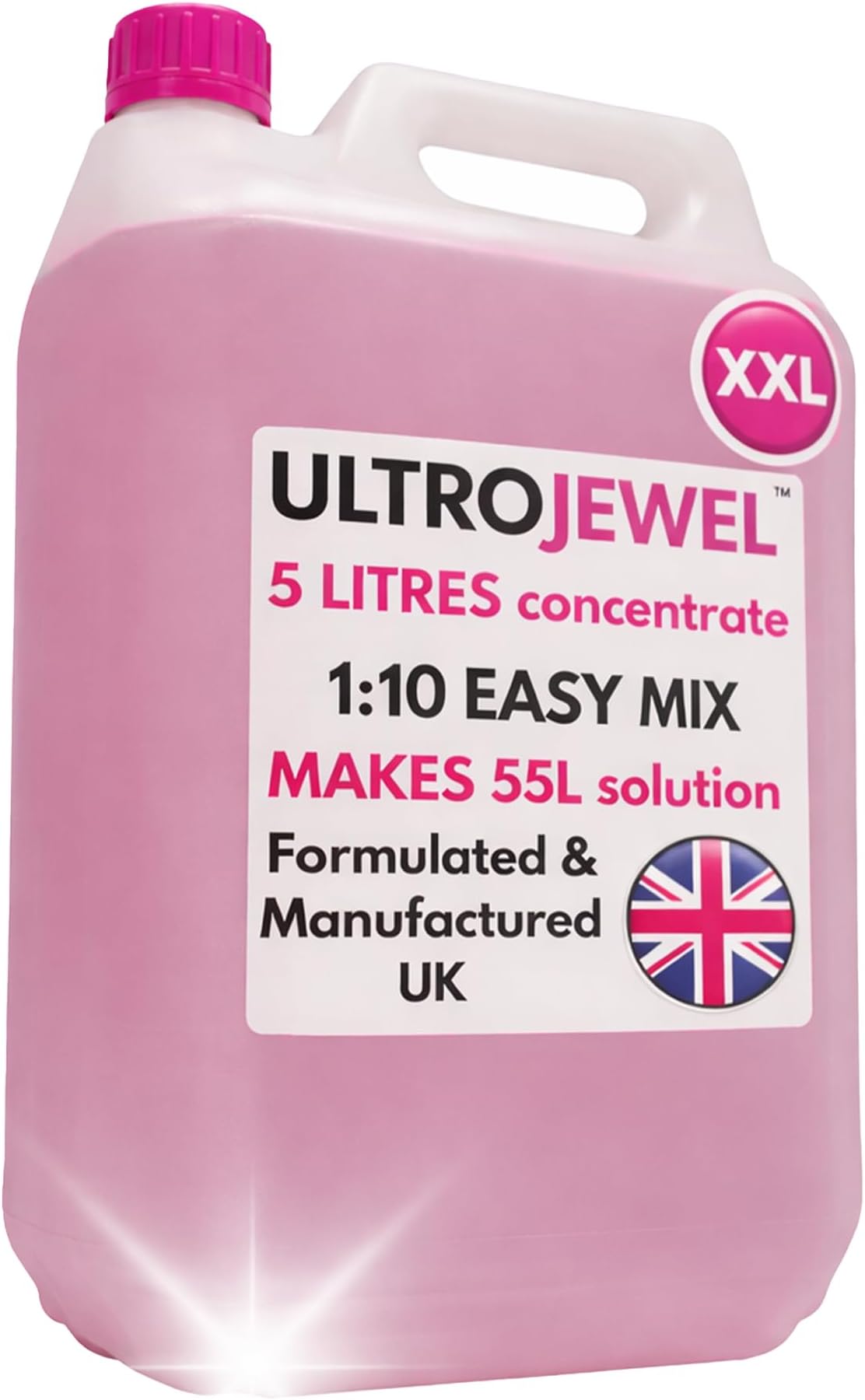 Ultrasonic Jewellery Cleaner - Professional Jewellery Cleaning Solution for Gold, Silver, Watches & Glasses - Ultrasonic Cleaning Fluid, Made in Britain