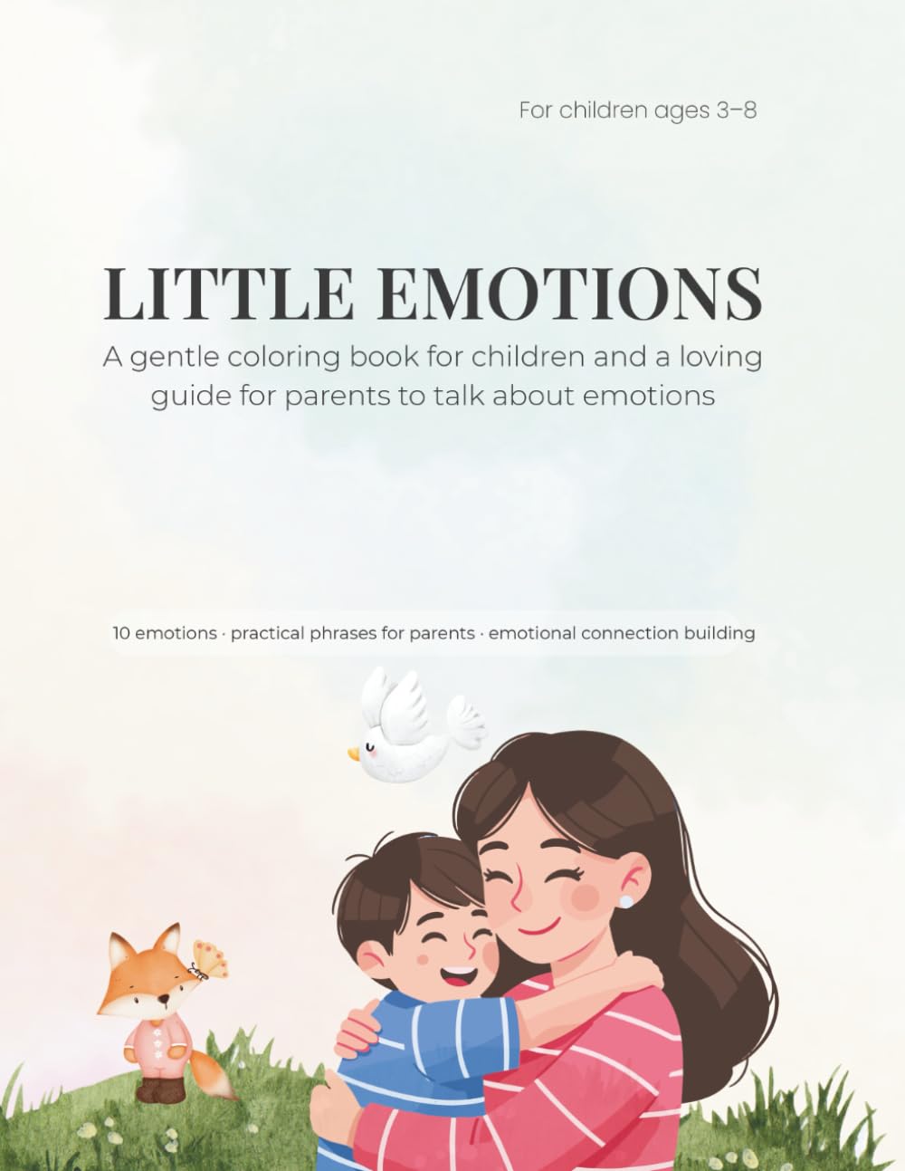 Little Emotions: A Gentle Coloring Book for Children and Parents