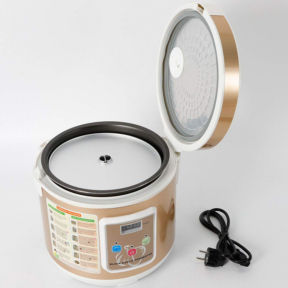 5 l Automatisch schwarz Knoblauch Fermenter Smart Fresh Garlic Cooker Vollautomatisch Intelligente Steuerung Knoblauch Maker mehrere Nägel Nelken Knoblauch DIY Cooker Behälter Gärung