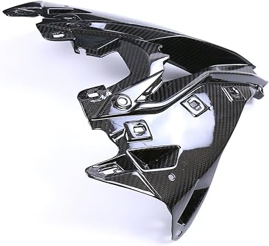 3K Dry Carbon Fiber Motorcycle Body Fairing Modification AirIntake Front Nose Kit For BMW S1000RR 2019 2020 2021 2022 2023 2024