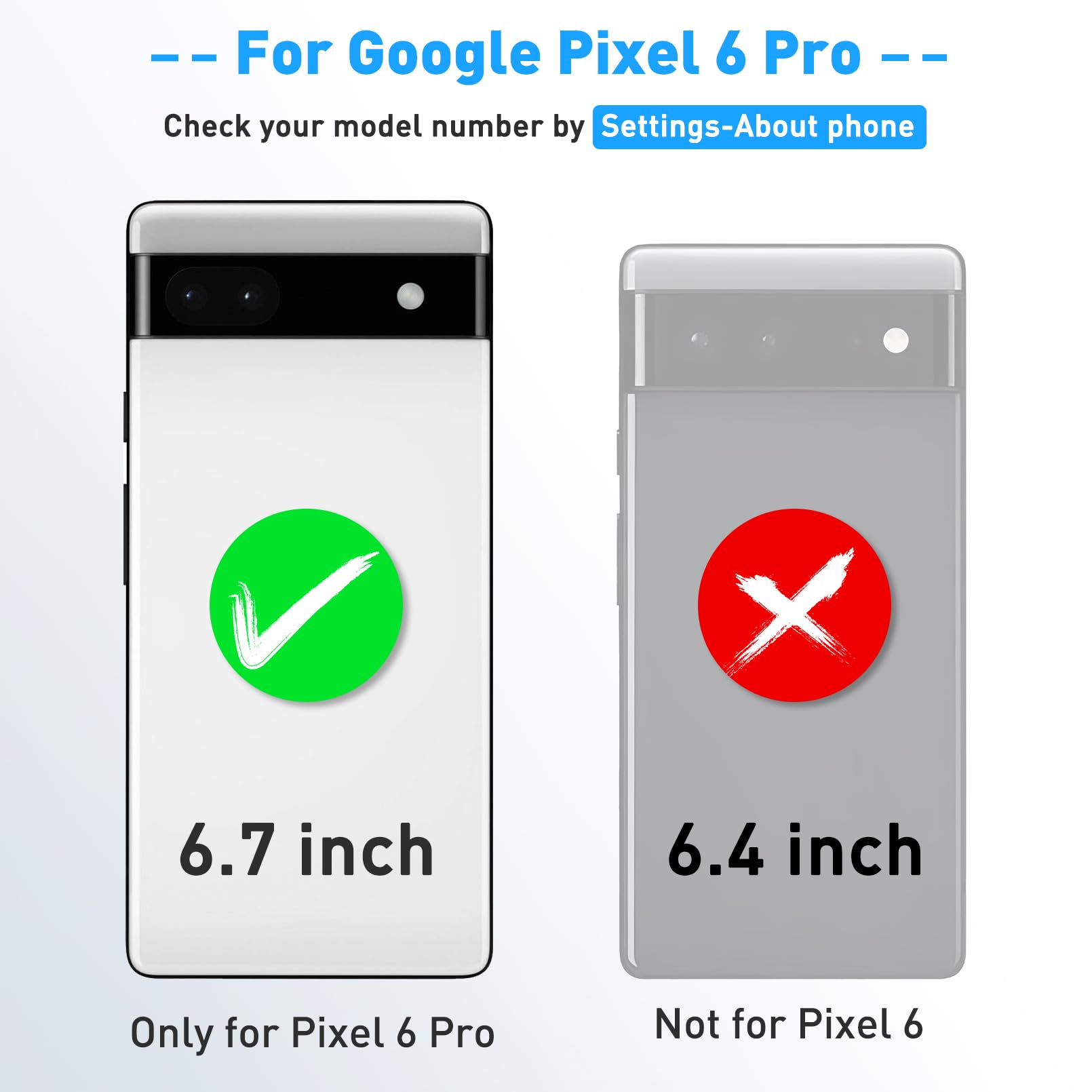 Battery Case for Google Pixel 6 Pro, 10,000mAh Rechargeable Charging Case, Extended Backup Charger Case for Pixel 6 Pro 5G(6.7