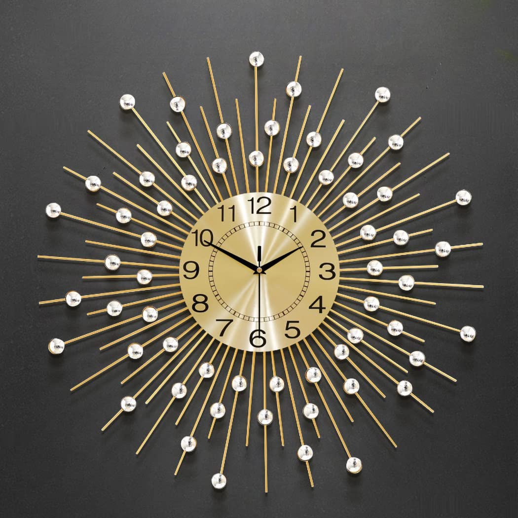 Modern 3D Metal Wall Clock Extra Large for Living Room sold price at auction in Canada