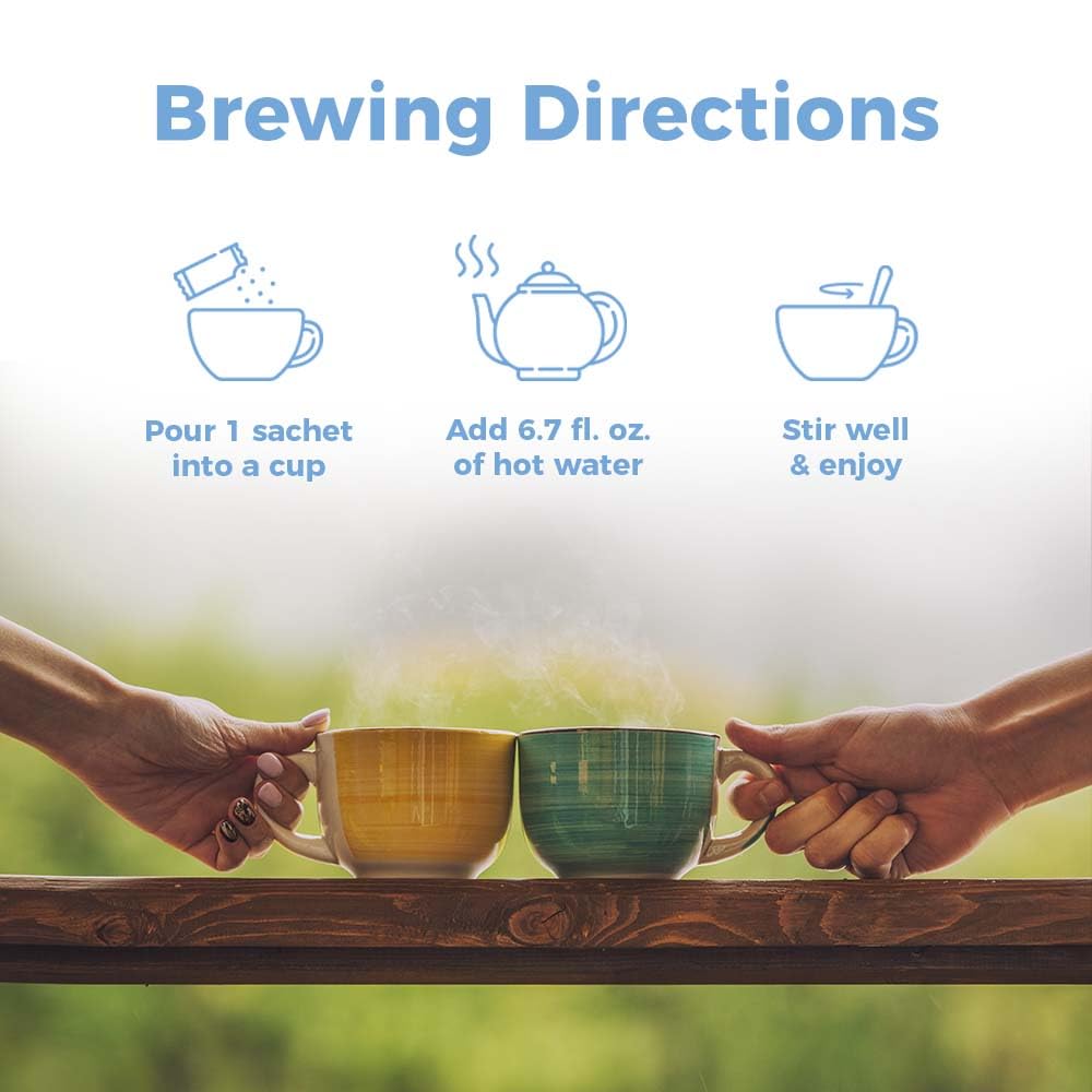 Prince of Peace 3 in 1 Matcha Latte Instant Beverage 12 Sachets Made with Matcha Powder from Japan — view 5