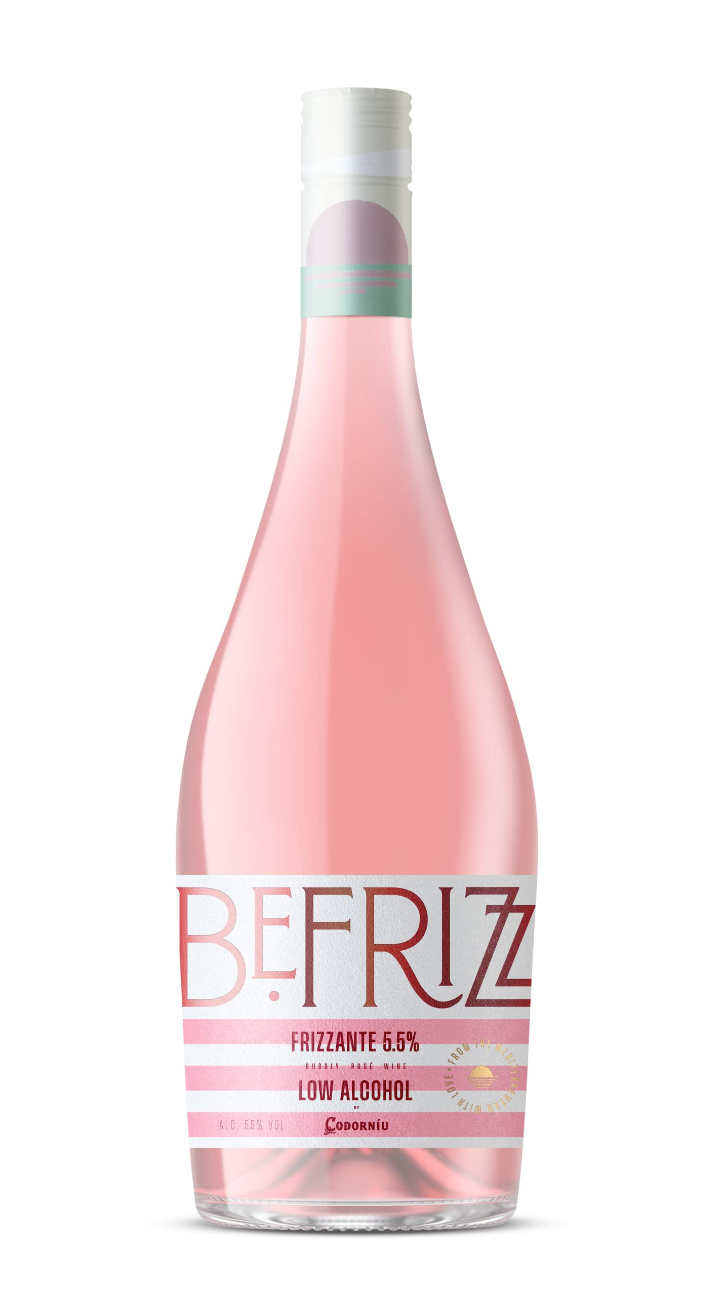Codorníu Be Frizz Rosado 75 cl Vino rosado (Caja de 6 unidades)