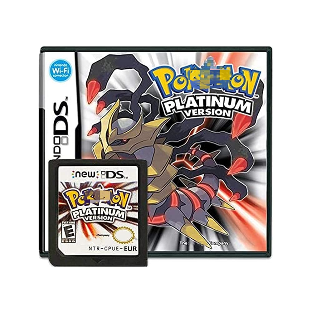 Pokeemon Platinum Version DS Game Cartridge Card Adapter, for NDS 2DS 3DS DSI Series