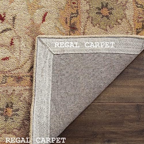 Image of Regal Carpet Brand Vintage Collection of Classical Woollen Tuffted Carpets for Home Size 4 x 6 feet (120X180 cm) Multi
