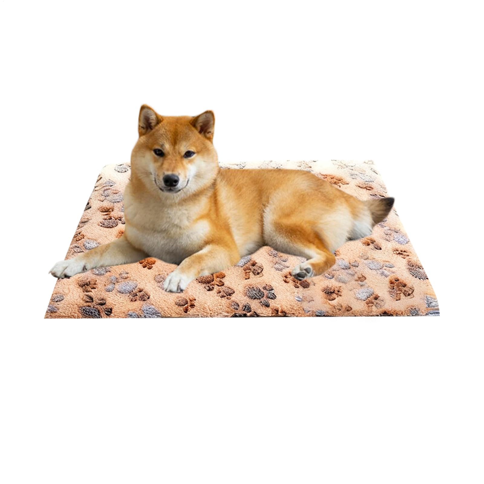 Tapis thermique auto-chauffant pour chat et chien avec motif griffe tapis isolant hiver