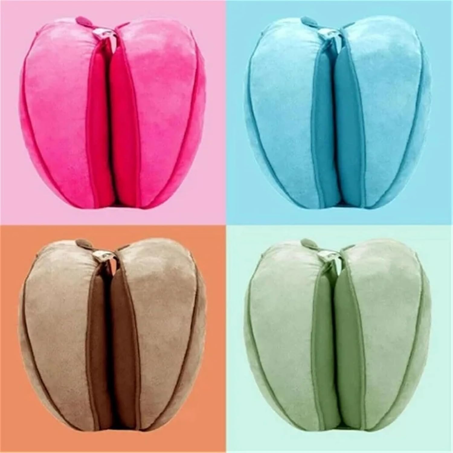 Dual Comfort Orthopedic Cushion Pelvis Pillow Lift HIPS Up Seat Cushion Multifunction, for Pressure Relief(Black)