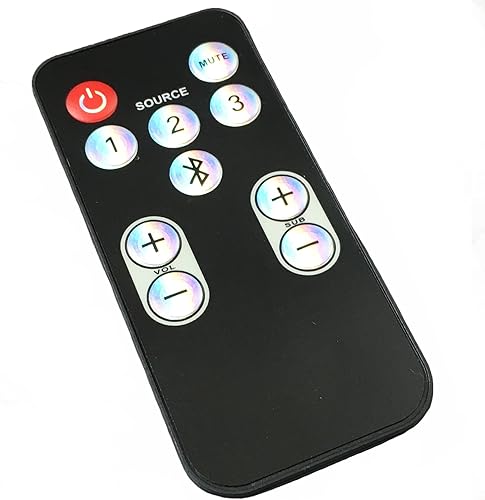 Miniatura 2 de Mando a distancia de repuesto compatible con Polk Audio SurroundBar SoundBar 5500 SB5500 Sistema de cine en casa instantáneo