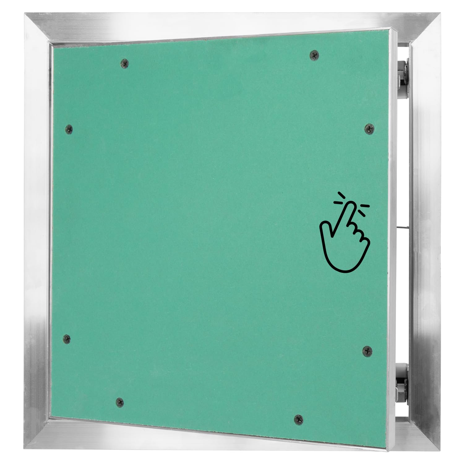 Repa Market 300 x 300 mm Plasterboard Access Panel – Aluminium Inspection Hatch for Walls & Ceilings, Bath Panel & Fuse Box Cover Cabinet, Tile Access Hatch, Easy Install for Plumbing & Electrical
