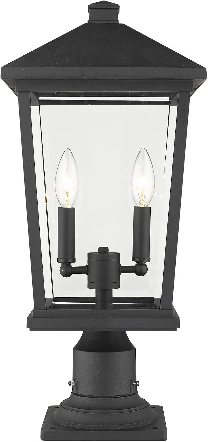 2 Light Outdoor Pier Mounted Fixture