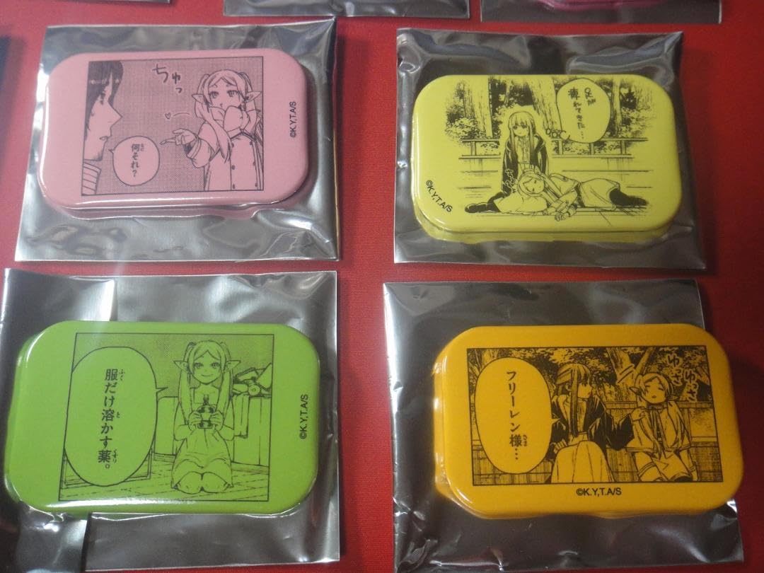 Amazon.co.jp: 葬送のフリーレン トレーディングスクエア缶バッジ 全10 