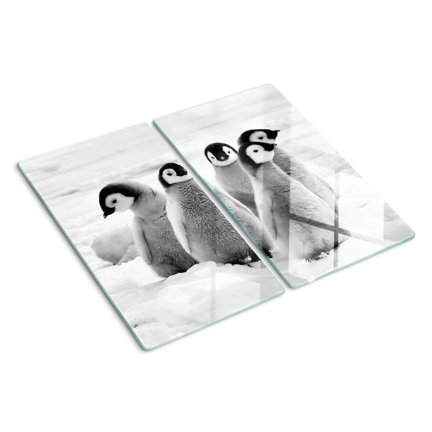 Planche à découper Grotte du Tigre 2x30x52 cm en verre pour cuisine