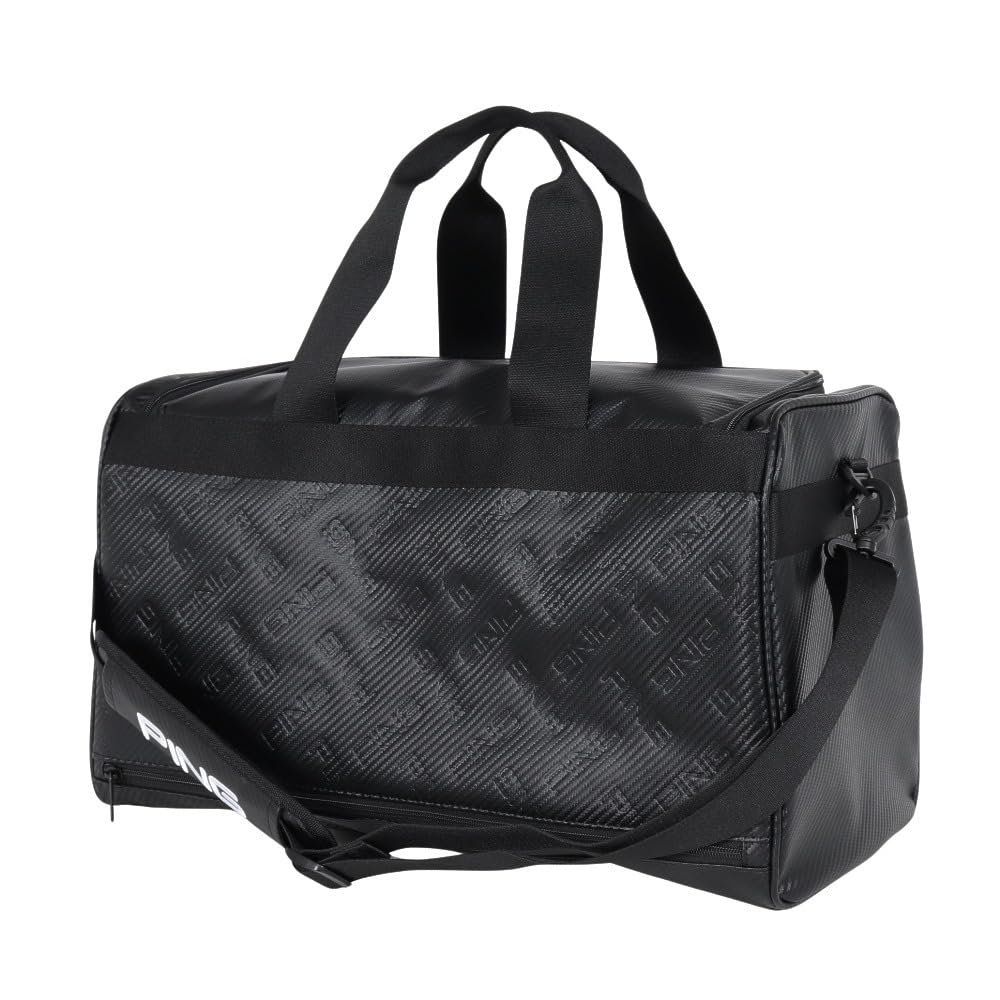 【新品＊最新モデル】PING　エンボスボストンバッグ　大容量　ロゴ　ブラック Amazon.co.jp: エンボスボストン GB-U2516 2025 (38573-02