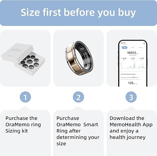 Miniatura 2 de Anillo inteligente (oro y plata, 9)