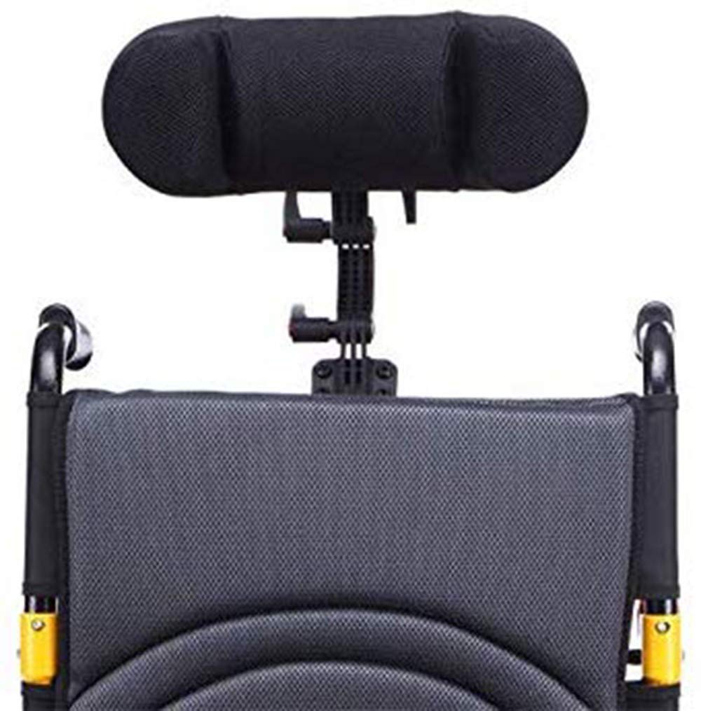 Reposacabezas universal para sillas de ruedas eléctricas o manuales, reposacabezas ajustables para sillas de ruedas, soporte para el cuello, cojín, soporte de almohada, tamaño alto y bajo ajustable